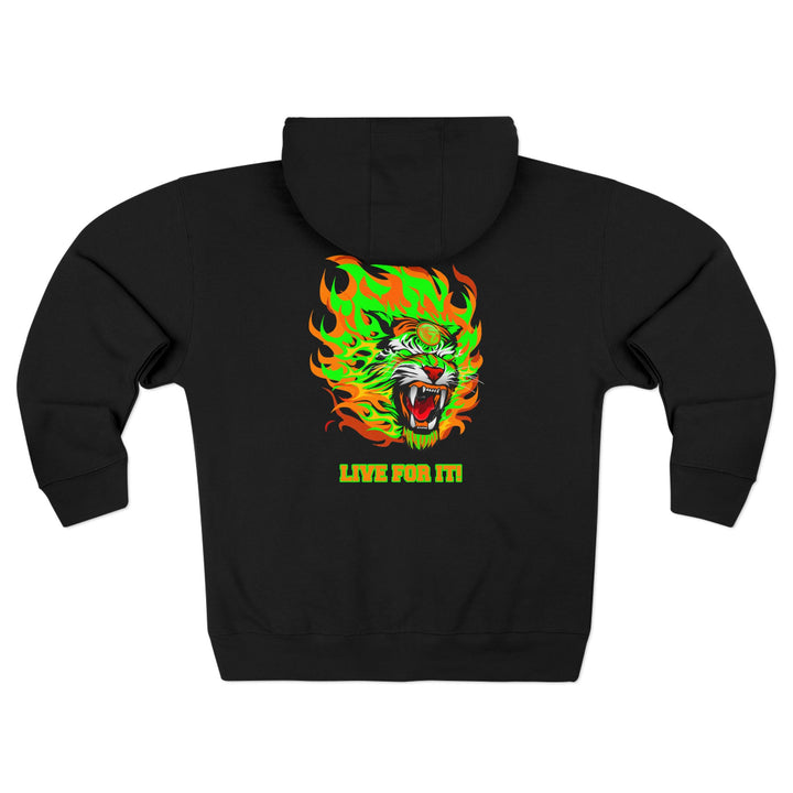 CG TIGER FLAME GREEN ORANGE/LIVE FOR IT