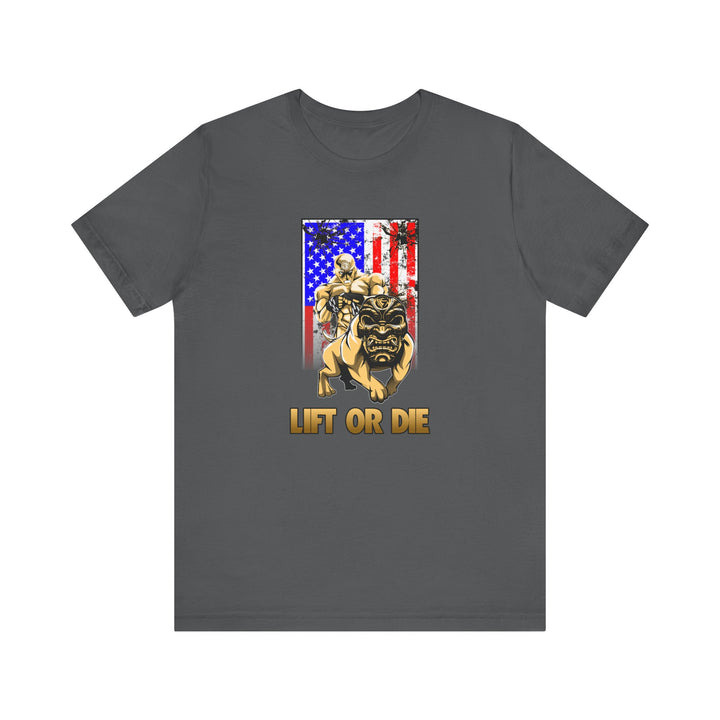 ANGRY DOG SAND AMERICAN FLAG/LIFT OR DIE