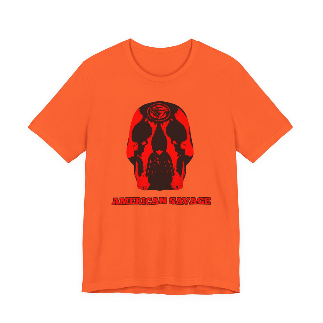 SKULLATOR RED BLACK /AMERICAN SAVAGE