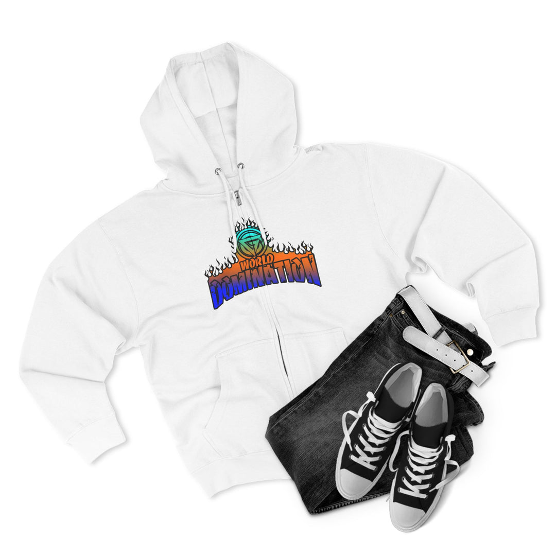 CG LIFT KICK BLUE ORANGE AQUA FADE/KILL OR BE KILLED ZIP UP