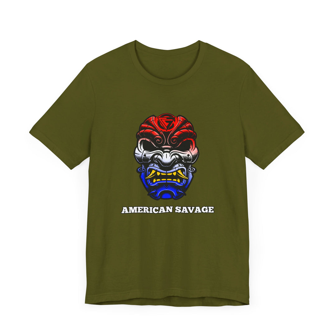 SAMURAI MAC RED WHITE BLUE FADE /AMERICAN SAVAGE