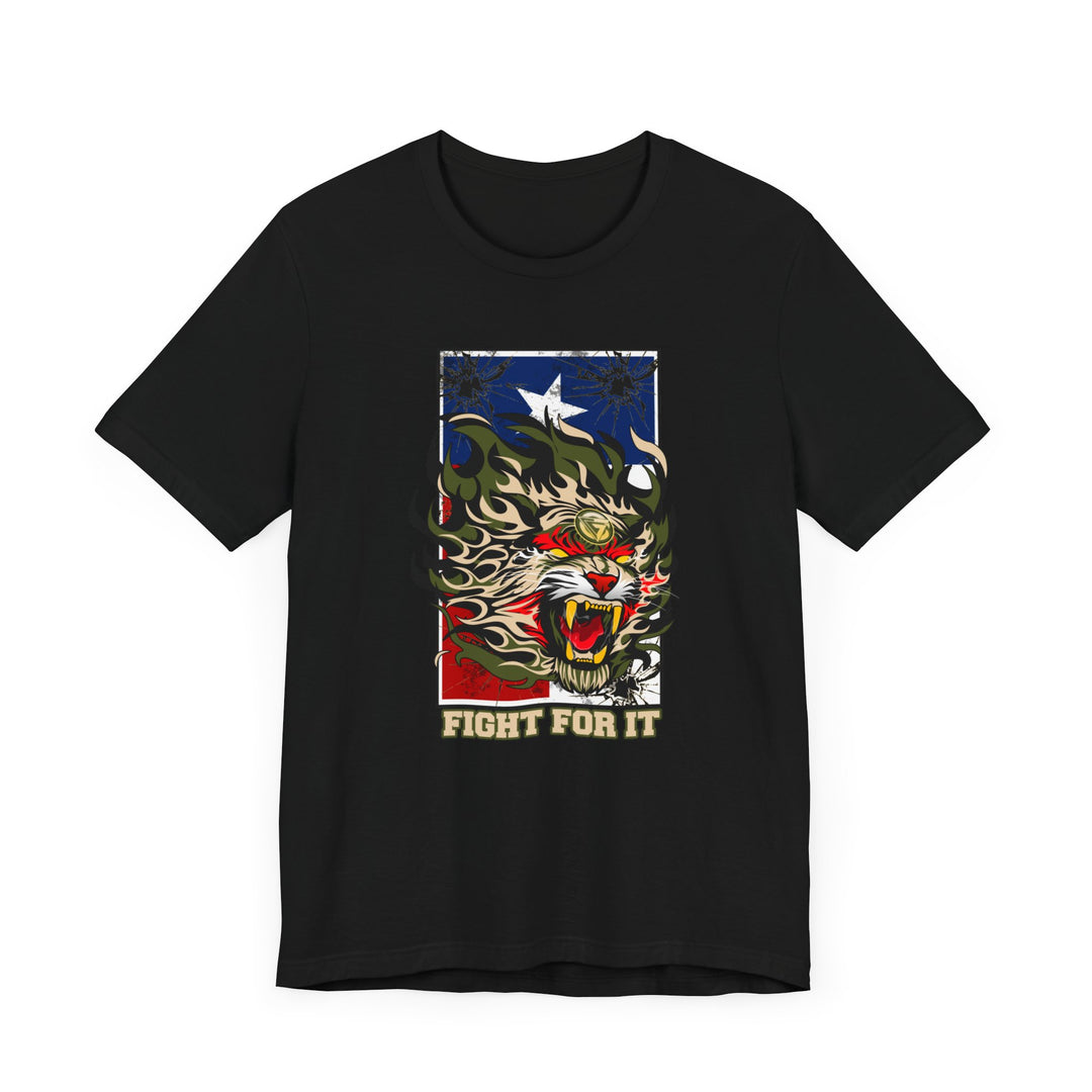 DYNAMITE FLAME TEXAS FLAG SAND GREEN /FIGHT FOR IT