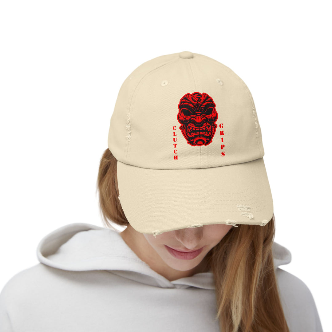 CG SAMURAI MASK RED CAP