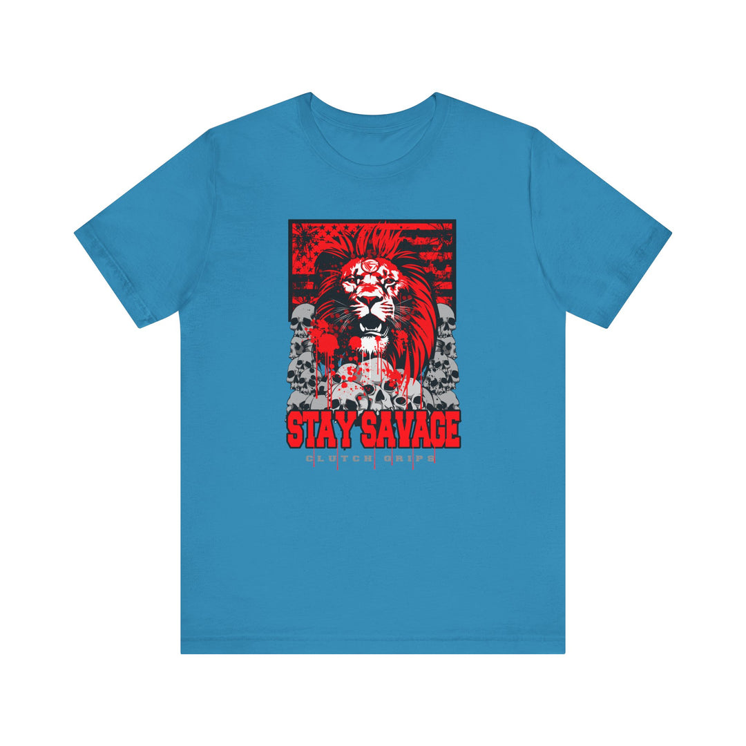 LIONHEART USA FLAG RED/STAY SAVAGE