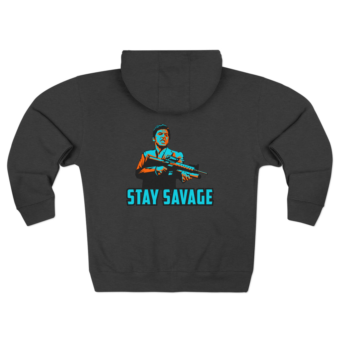 CG FINAL BOSS MIAMI COLORS/STAY SAVAGE ZIP UP