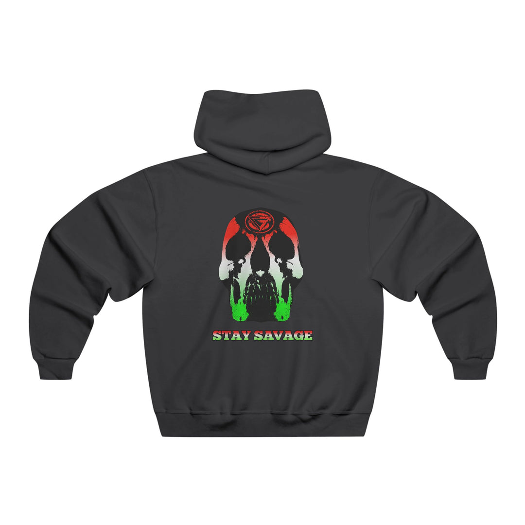 SKULLATOR- RED WHITE GREEN FADE/STAY SAVAGE