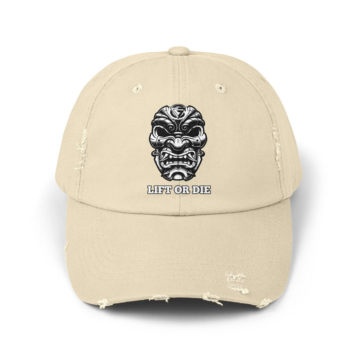 CG SAMURAI MASK WHITE BLACK/LIFT OR DIE CAP