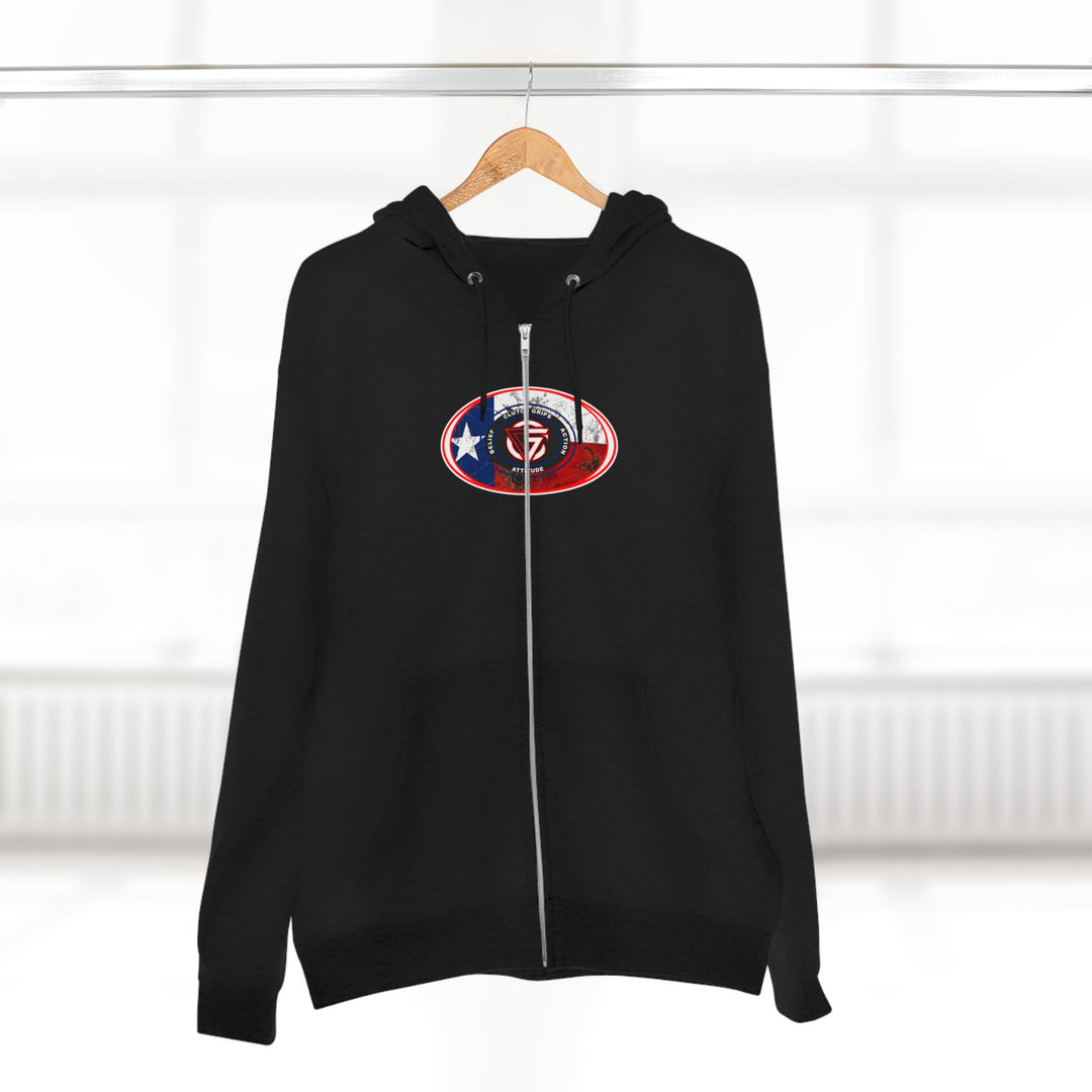 CG OUTLAW RED BLACK /TEXAS LEGEND ZIP UP