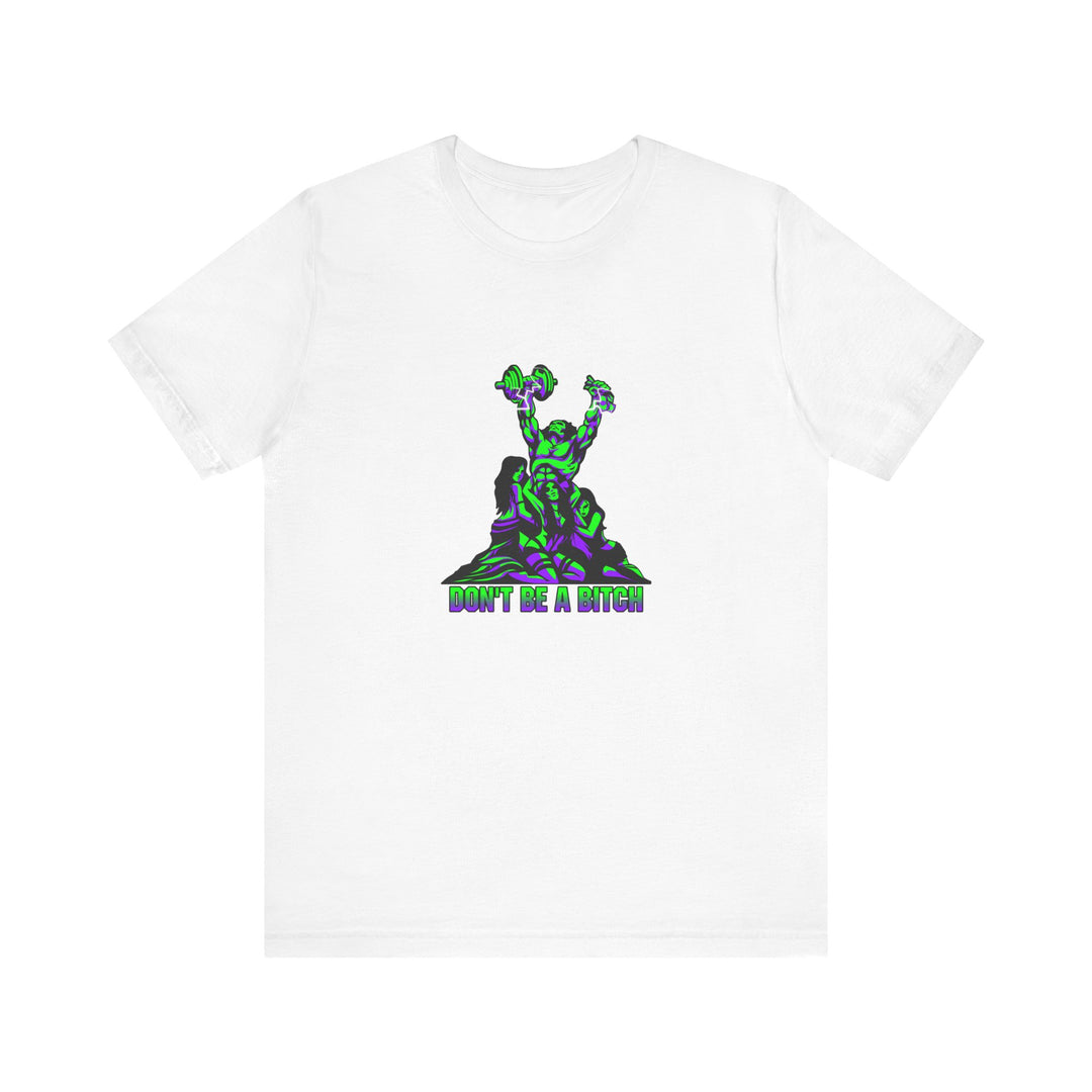 CG CONFIDENCE MAN PURPLE GREEN/DONT BE A BITCH