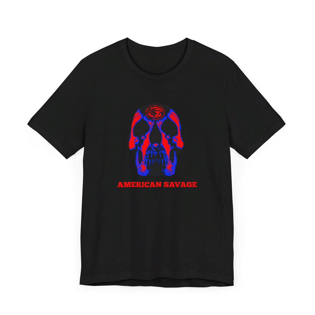 SKULLATOR RED BLUE /AMERICAN SAVAGE