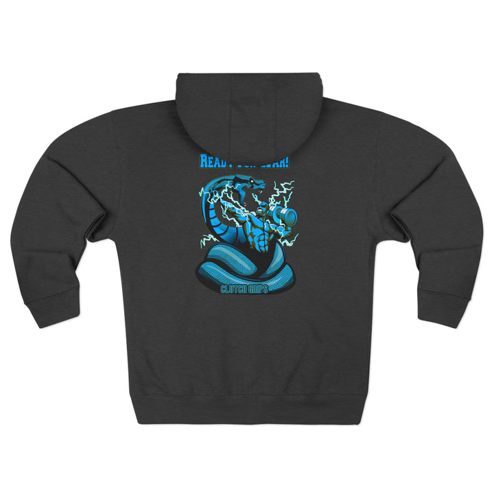 MAC VS SNAKE BLUE/READY FOR WAR ZIP UP