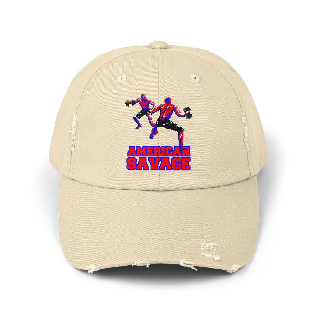 CG STAND OFF RED BLUE WHITE /AMERICAN SAVAGE CAP