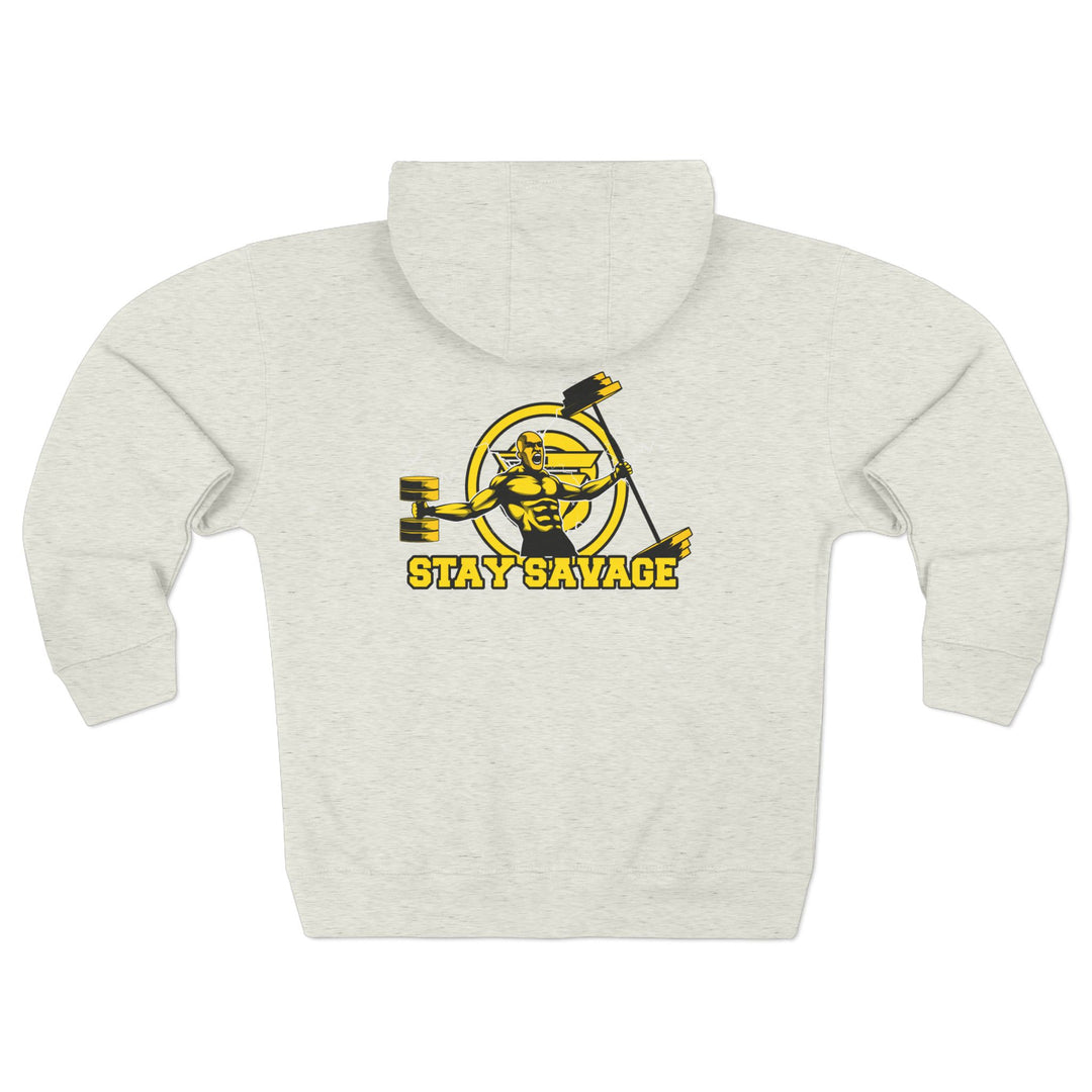 SPARTAN LIFT YELLOW BLACK /STAY SAVAGE ZIP UP