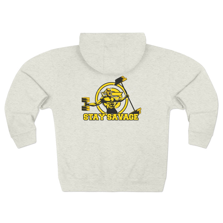 SPARTAN LIFT YELLOW BLACK /STAY SAVAGE ZIP UP