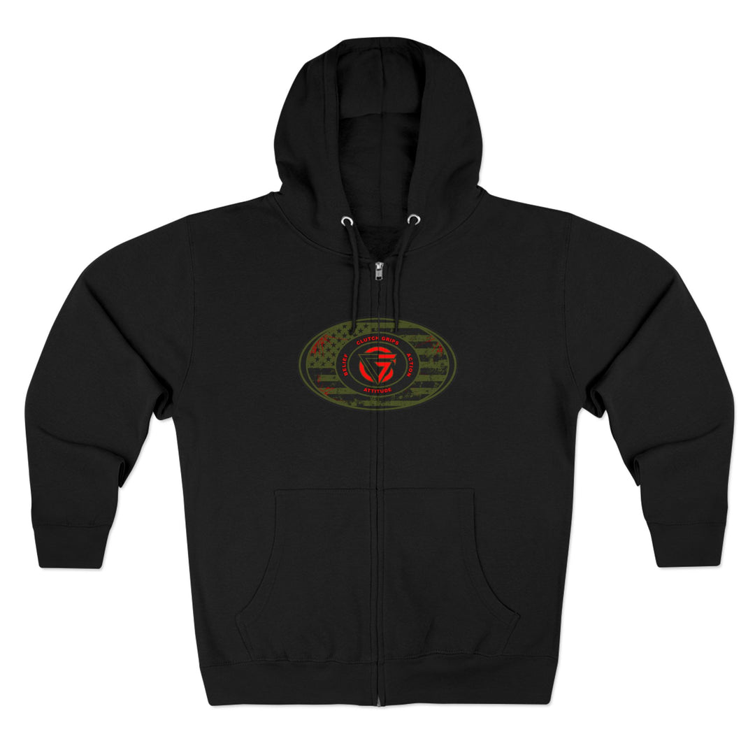 CG SKULL BANDIT FOREST CAMO/I AM THE ONE ZIP UP