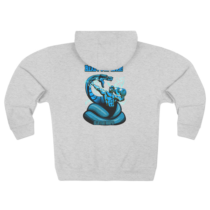 MAC VS SNAKE BLUE/READY FOR WAR ZIP UP