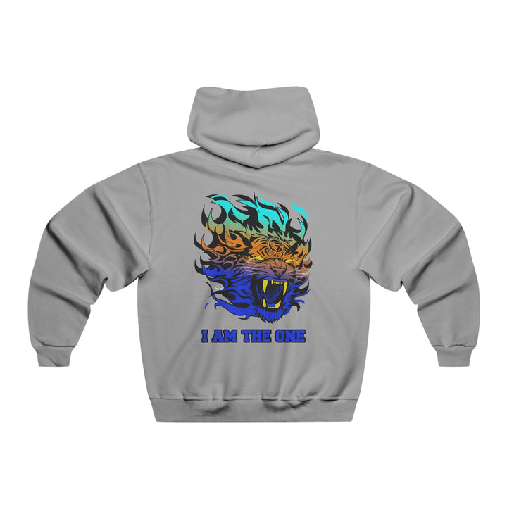 TIGER FLAME BLUE ORANGE AQUA/ I AM THE ONE