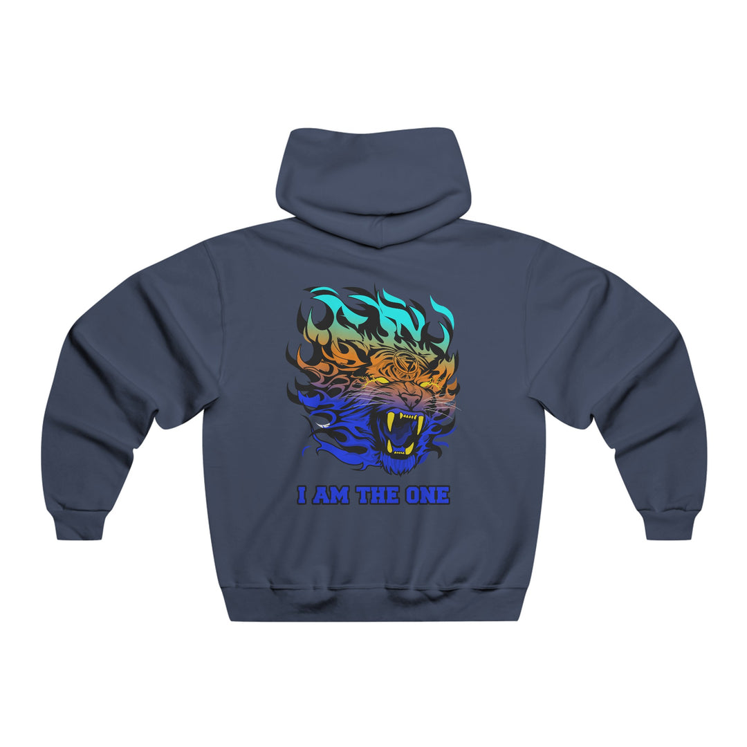 TIGER FLAME BLUE ORANGE AQUA/ I AM THE ONE