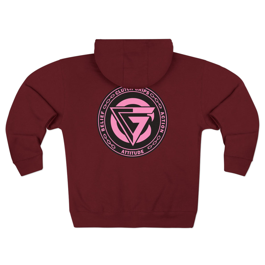 CG TIGER VS TIGER PINK/STAY SAVAGE ZIP UP