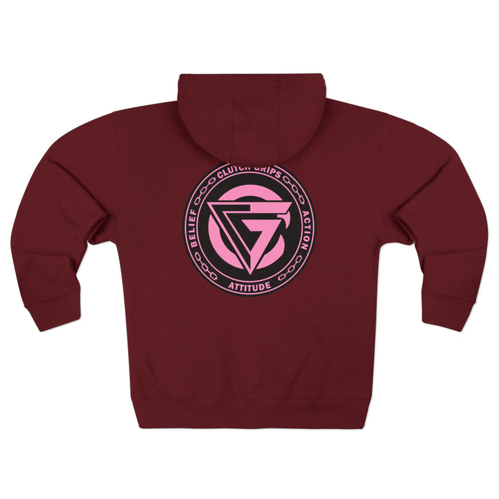 CG TIGER VS TIGER PINK/STAY SAVAGE ZIP UP