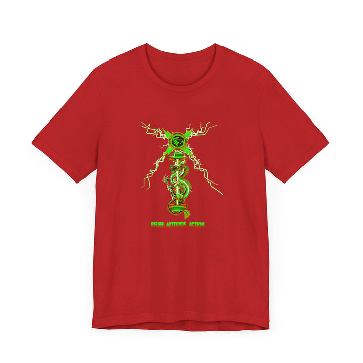 BARBELL DRAGON GREEN ORANGE