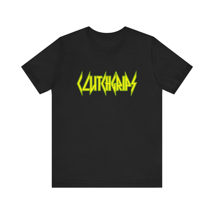 CLUTCHGRIPS YELLOW GREEN TEE