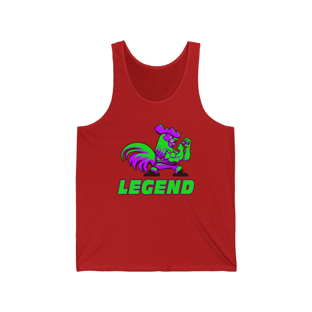 CG ANGRY ROOSTER PURPLE GREEN /LEGEND