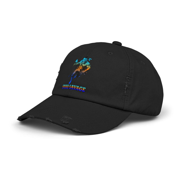 MAC BRAVE BLUE ORANGE AQUA /STAY SAVAGE CAP