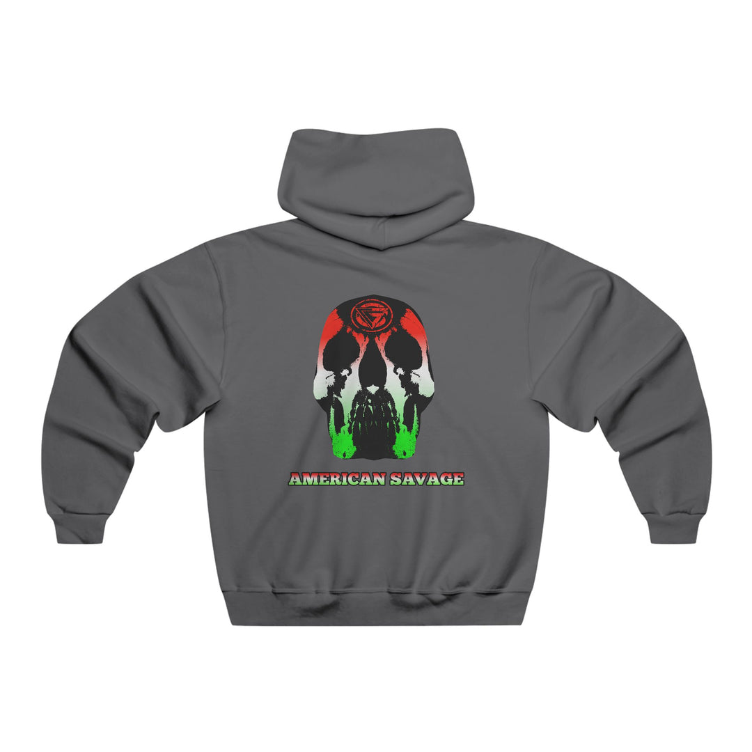 SKULLATOR- RED WHITE GREEN FADE/AMERICAN SAVAGE