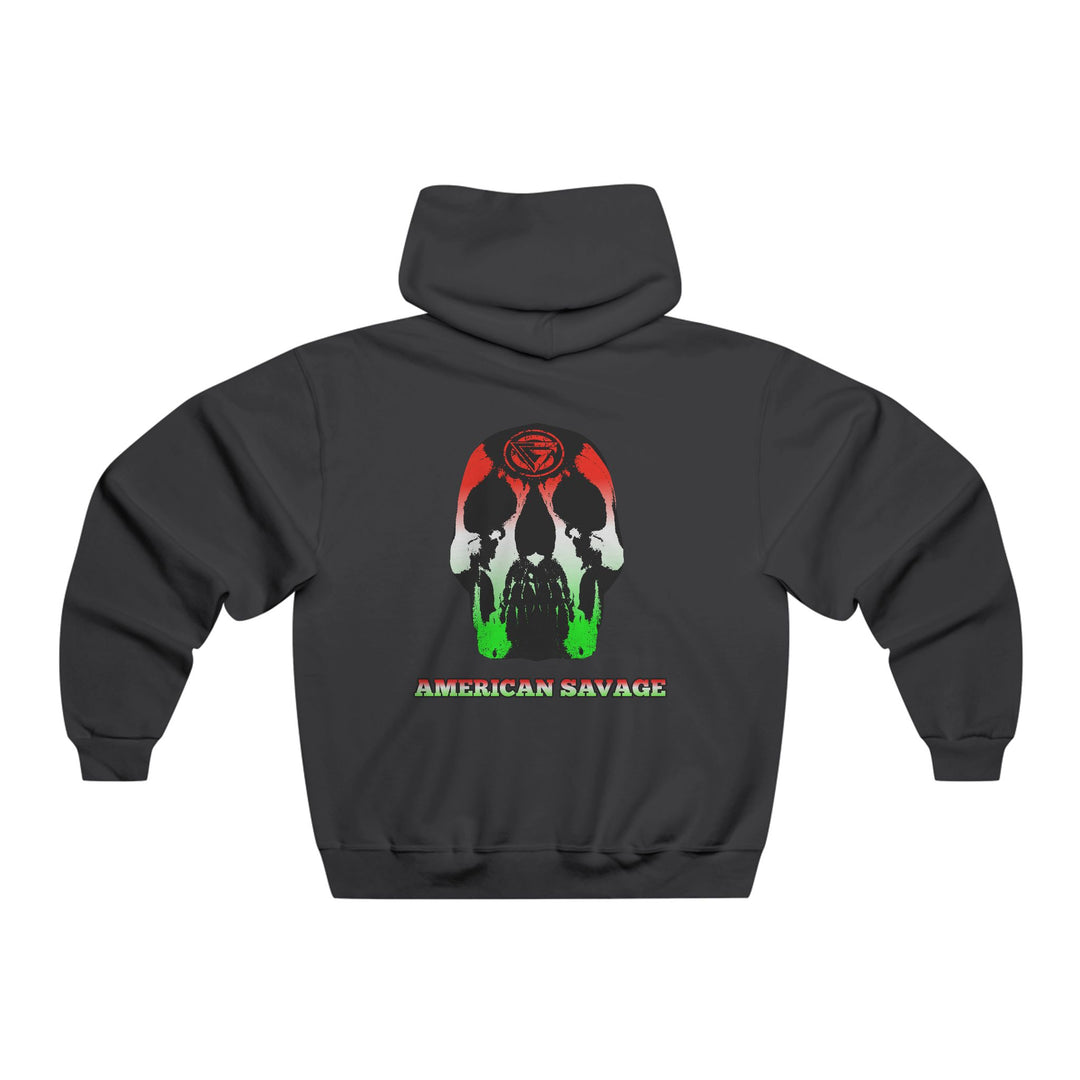 SKULLATOR- RED WHITE GREEN FADE/AMERICAN SAVAGE