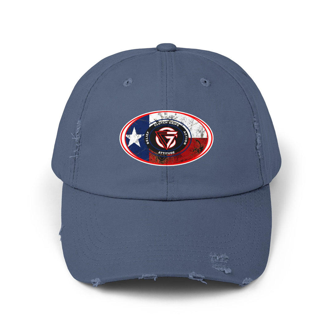 CG TEXAS FLAG LONE STAR OVAL CAP