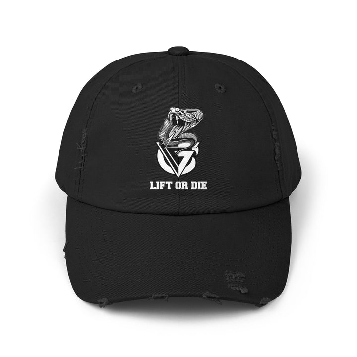 CG LOGO W/SNAKE LIFT OR DIE/CAP