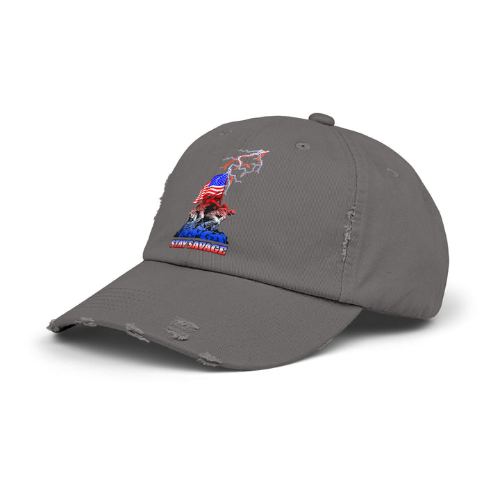 FREEDOM WARRIORS RED WHITE BLUE FADE /STAY SAVAGE CAP