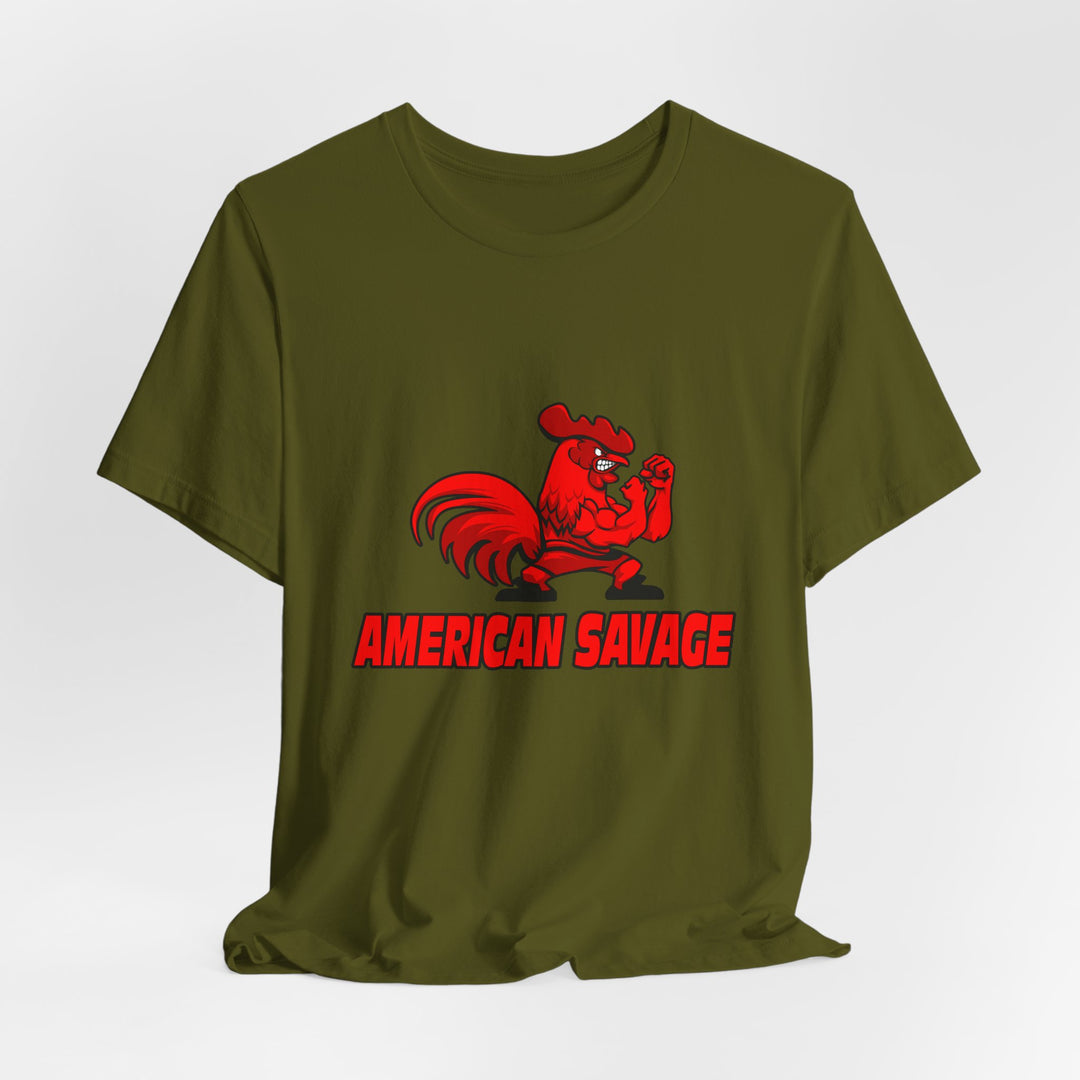 CG ANGRY ROOSTER RED/AMERICAN SAVAGE