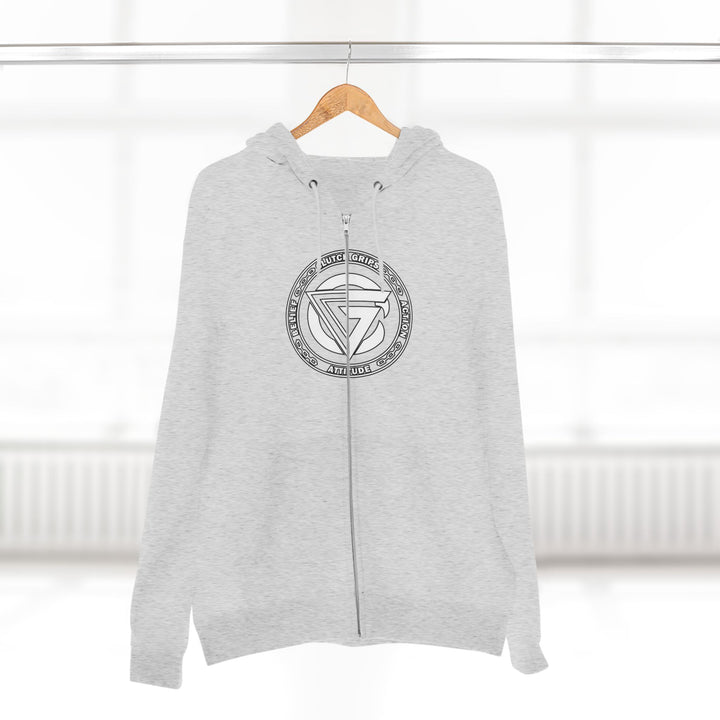 CG MAC JUMP WHITE /THINK DO BECOME ZIP UP