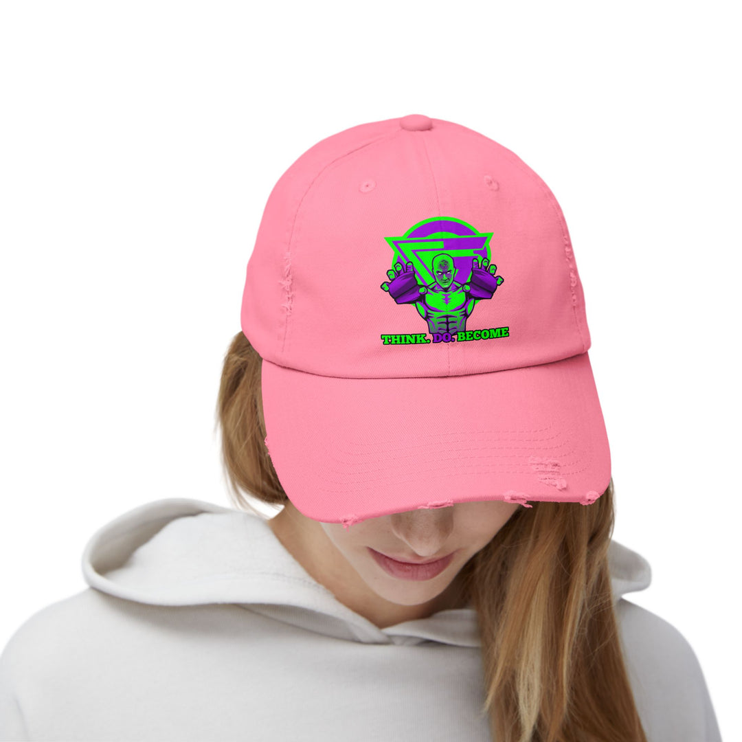 CG MONK MASTER PURPLE GREEN/THINK DO BECOME CAP