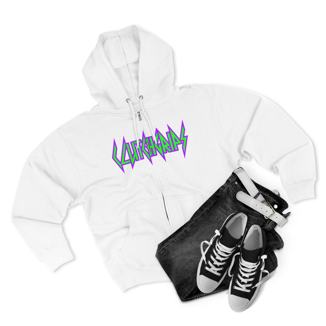 CG SKULLATOR PURPLE GREEN /CLUTCH GRIPS ZIP UP