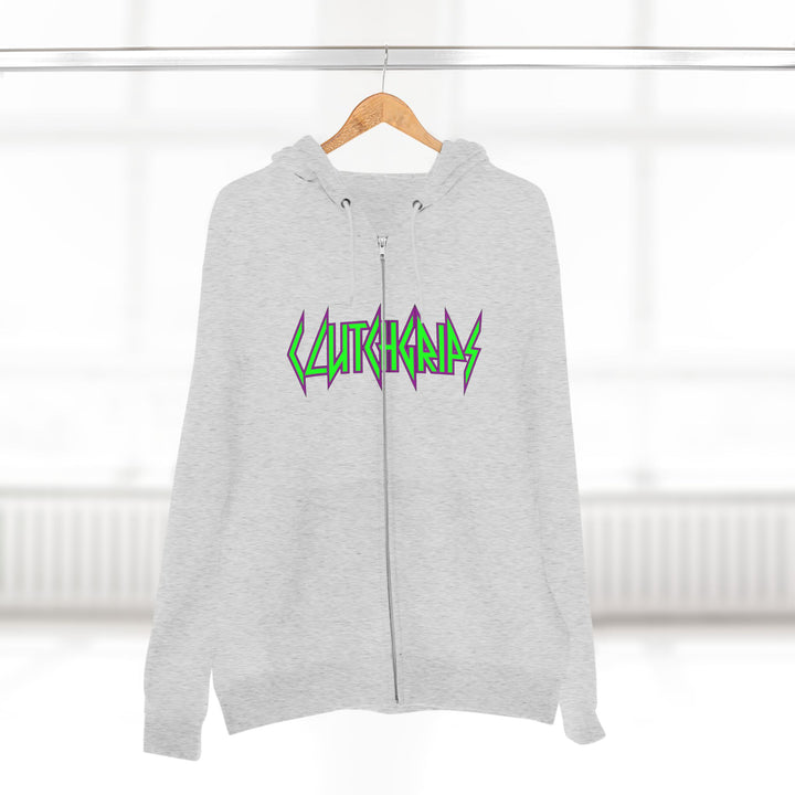 CG ANGRY DOG PURPLE GREEN/LIFT OR DIE ZIP UP