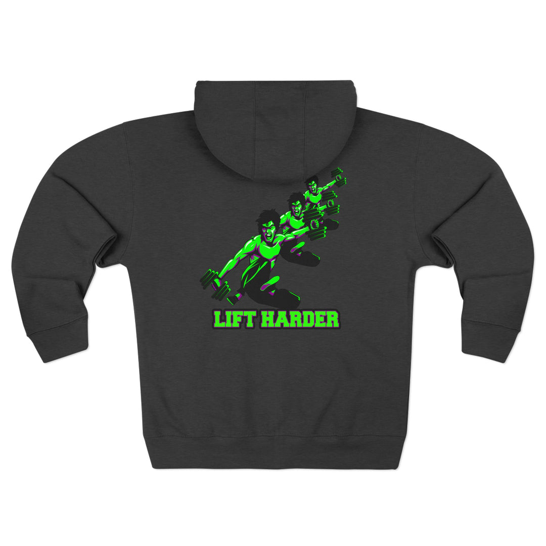 CG LIFT KICK PURPLE GREEN /LIFT HARDER ZIP UP