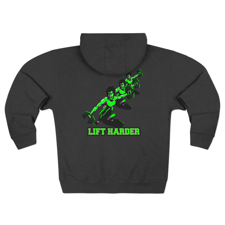 CG LIFT KICK PURPLE GREEN /LIFT HARDER ZIP UP