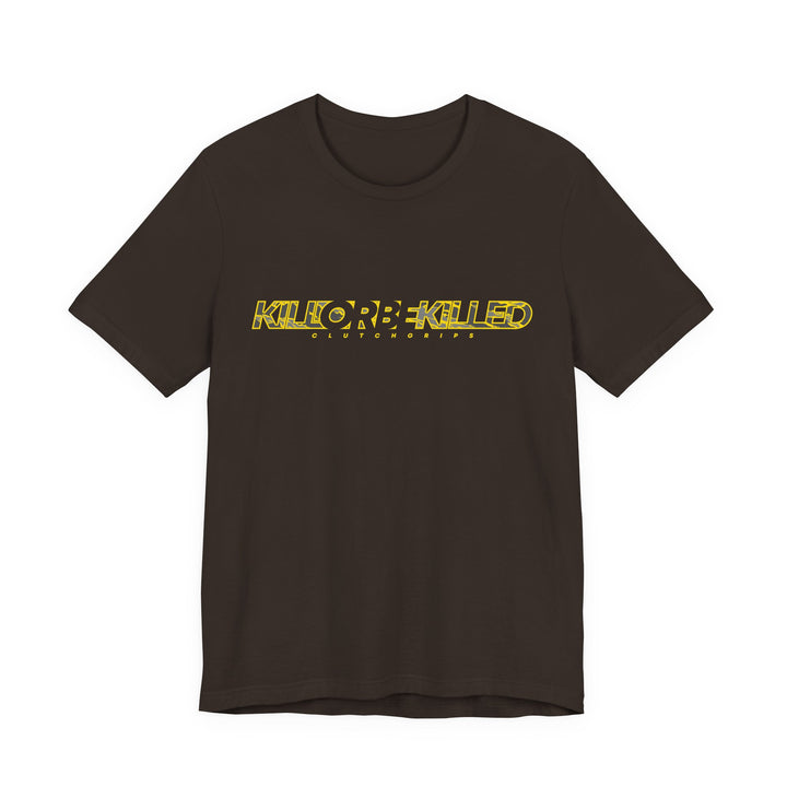 KILL OR BE KILLED GREY YELLOW CAMO