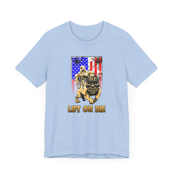 ANGRY DOG SAND AMERICAN FLAG/LIFT OR DIE