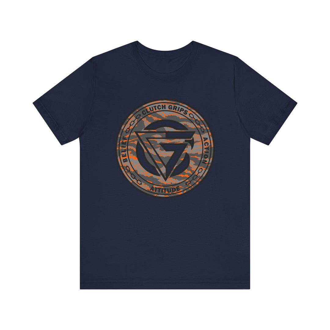 CG BASIC LOGO ORANGE GREY CAMO