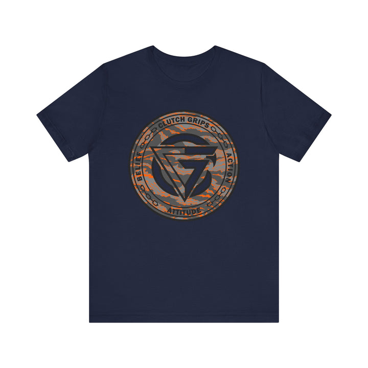 CG BASIC LOGO ORANGE GREY CAMO