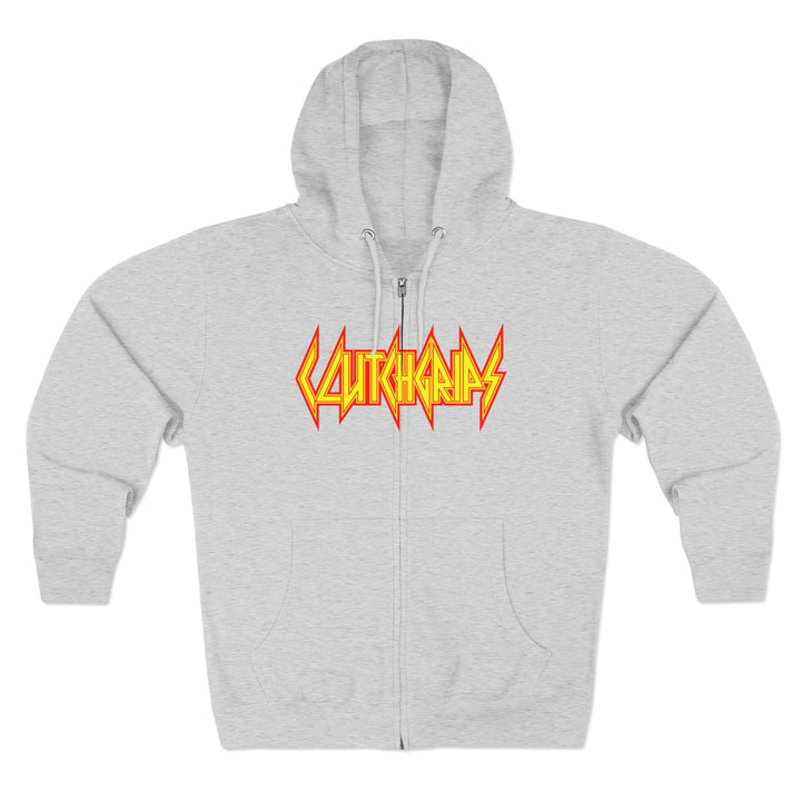 CG DBL SKULL BELL RED GOLD/STAY SAVAGE  ZIP UP