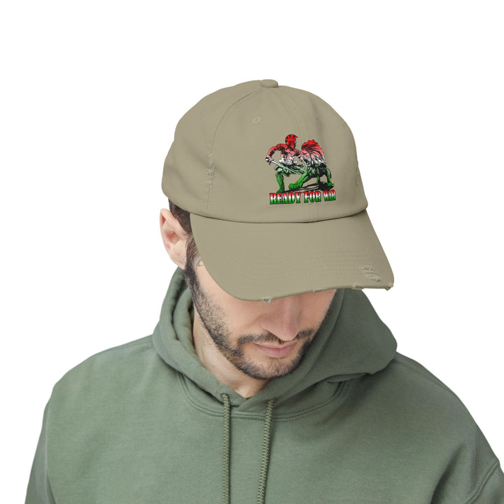 CG LION TAMER RED WHITE GREEN FADE /WELCOME TO THE JUNGLE CAP