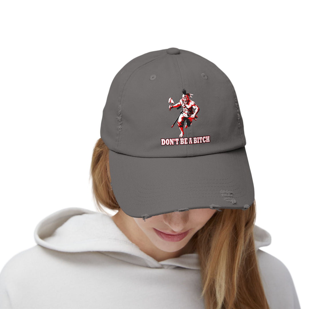 MAC BRAVE RED WHITE /DONT BE  BITCH CAP