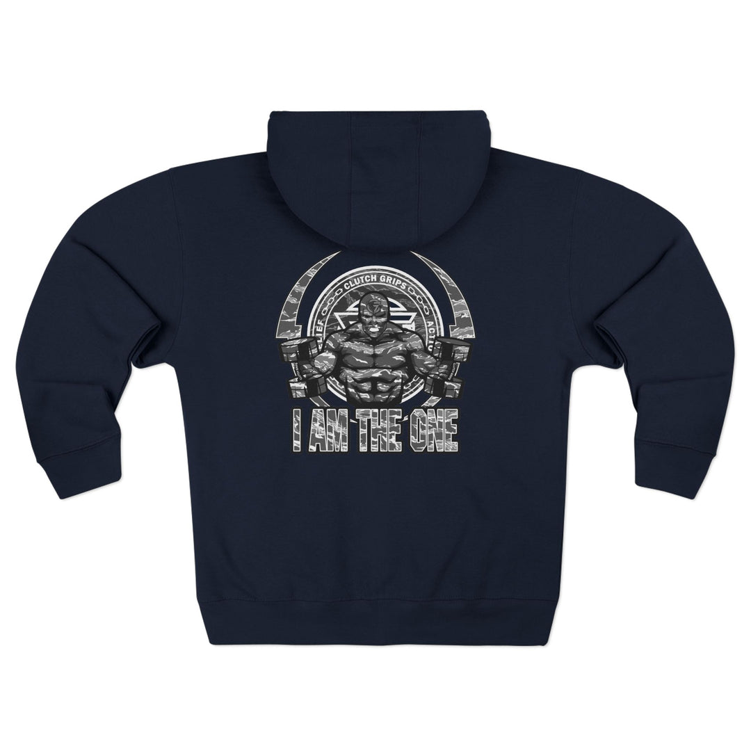 CG BIG MAC GREY CAMO /I AM THE ONE ZIP UP