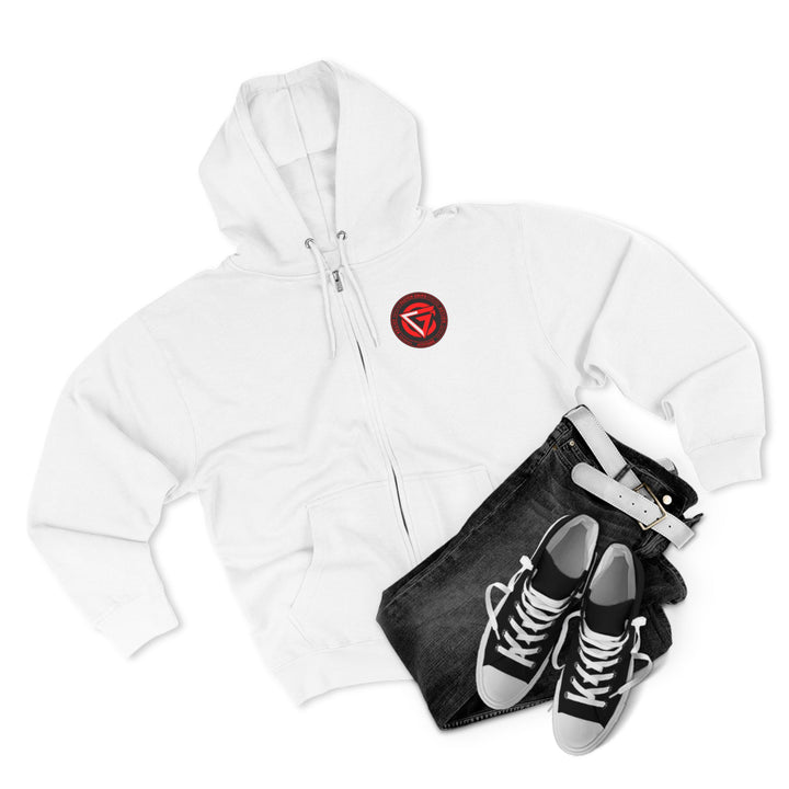 CG BEAST MASTER RED WHITE/CONQUER ZIP UP