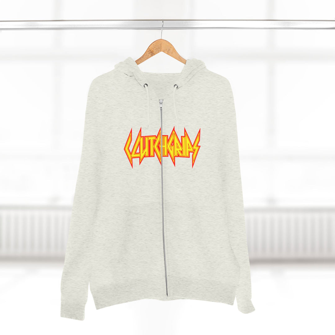 CG ANGRY DOG GOLD RED /LIFT OR DIE ZIP UP